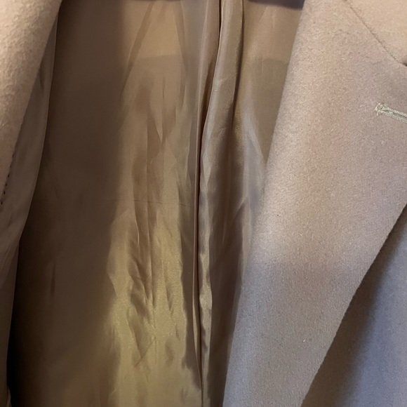 London Fog Long Chestnut Coat - Picture 5 of 11